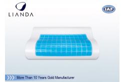 China Washable Mesh Cover Memory Foam Pillows Cool Contour Weight 950g supplier