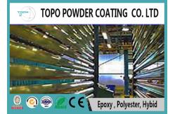 China RAL 1023 Traffic yellow polyester uv resistant powder coating for metallic materials supplier