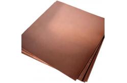 China ASTM C10100 C11000 C12000 Copper Nickel Sheet / ETP DHP Copper Plate supplier