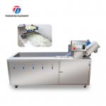 Tengsheng Vegetable Cleaning Machine , Multi Directional Sundries Filter Spinach Washing Machine for sale