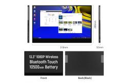 China 5ms 1080p Portable Wireless Touch Screen Monitor supplier