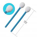 125mm Total Length Disposable Foam Tip Swabs With No Fibers TX708 for sale