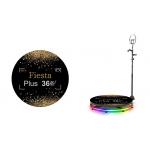 Automatic 360 Spin Booth With LED Ring Light 360 Platform Photo Booth