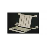 Space Saving Handicap Shower Seat Wall Mount Waterproof Large Weight Capacity for sale