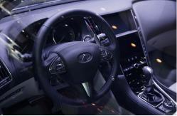 China powerful 5 Seater Electric Car Infiniti Q50 Car with 3.0L engine supplier
