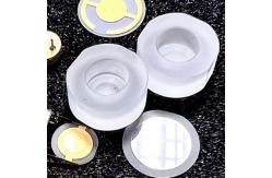 China Endcap Coated AT Quartz Blanks For Thickness Shear Mode Pressure Sensor supplier
