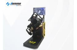 China 42'' Screen 360° Rotating 9D VR Cinema Roller Coaster Simulator supplier