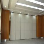 School Operable Movable Doors Sliding Folding Wood Partitions Wall On Wheels With Storage for sale