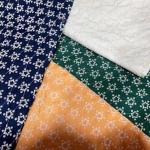 Circle Hollow Out Cotton Embroidered Fabric Geometric 52'' Width