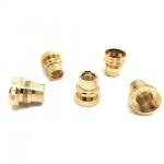 Custom Machined CNC Brass Parts Polishing Surface Treatment for sale