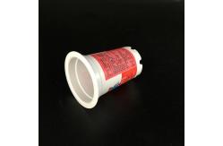 China 140ml pp plastic cup for yogurt with foils lid supplier