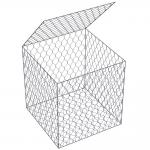 Galvanized Wire Mesh Retaining Wall Using Gabion Baskets 2.7mm River Protection for sale
