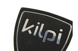 China Metallic Embossed Silicone Rubber Fabric Patch Custom Logo Eco - Friendly supplier