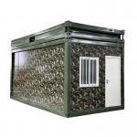 Foldable Container Barracks Modular Design for Military Camp for sale