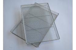 China Metal Non Toxic Stainless Steel Perforated Tray Baking Drying And Barbecue supplier