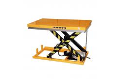 China 4 Ton Capacity Small Hydraulic Lift Table Fixed Scissor Lifting Platform supplier