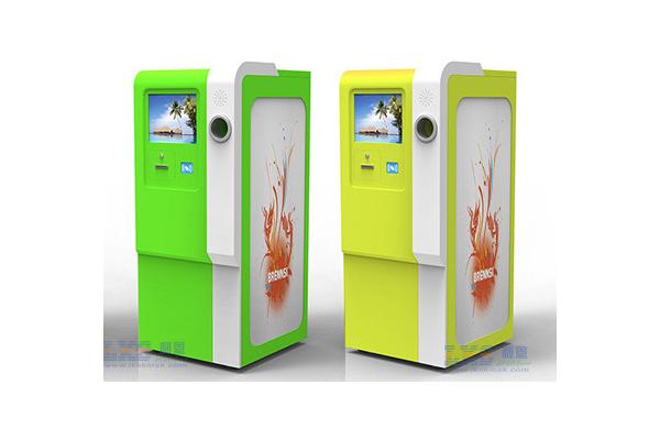 32 Inch Waterproof Recycle Kiosk Cold Roll Steal Sheet Scan Barcode Kiosk