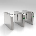 Centre Single Arm Security Turnstile Gate Member Control Biometric Recognition