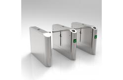 China Centre Single Arm Security Turnstile Gate Member Control Biometric Recognition supplier
