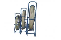China Hot Dipped Galvanized Fiberglass Push Pull Rods Non Conductive With Wheels supplier