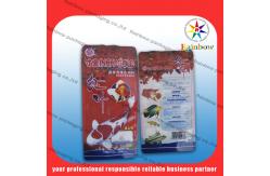 China Plastic Fish Food Bag Recyclable Standup With Beautiful Printing supplier
