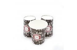 China Custom Printed Biodegradable Paper Coffee Cups Disposable 6 Oz For Hot Drinks supplier