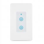 Voice Control AC Smart Switch 110V-250V 600W*2 Max Load Capacity for sale