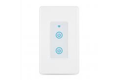 China Voice Control AC Smart Switch 110V-250V 600W*2 Max Load Capacity supplier