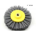 Nylon Abrasive Wire Industrial Roller Brush Wheel For Wood Furniture for sale