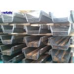 Hot Rolled Steel Sheet Pile U Type Piling Retaining Wall 400x100x10.5mm for sale