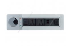 China Automatic Flip Universal Desk Mount Power Strip / Conference Table Power Module supplier