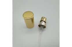 China Golden Fragrance Spray Valve Ideal for Perfume Dispensing and Aerosol Elegance supplier
