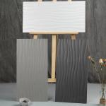 Villa Terrace Bathroom Toilet Balcony Porcelain Tiles 300x600mm Wave Model Matte Glazed Suface Full Body for sale