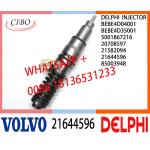 Fuel Diesel Injector 21644596 BEBE4D04001 BEBE4D35001 5001867216 7420708597 20708597  E3.18 for VOL REN-AULTT MD11 EURO for sale