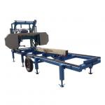 40 Inch Portable Band Sawmill Saw Mill Wood Saw Machines with 27hp Diesel Engine with Wheels for sale