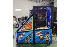 China Attractive Basketball Shooting Arcade Game Machine For Game Mall CE Certificated supplier