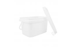 China 1.2 Kg Square Plastic Container Made with 100% Raw Materials PP supplier