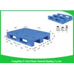 Durable Heavy Duty Plastic Pallets Transport Moving Anti - Slip With Steel Tubes Inside for sale