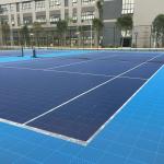 Modular Anti-Slip outside basketball courts floor tile plastic floor mats cheap outdoor basketball court flooring for sale