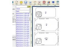 China PET Daqin 3d Mobile Skin Cutter With Software And Hardware supplier