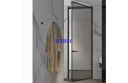 China 2.28pvb 6063-T5 Aluminium Doors With Wooden Finish 120mm Depth supplier