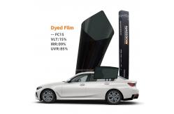 China UV Rejection Car Window Tint Film 1ply Dyed Heat Protection Sand Proof supplier