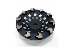 China 7” Arrow Segment Diamond Cup Wheel supplier