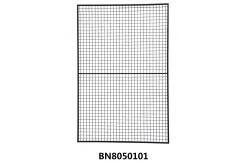 China Assembled Pallet Rack Back Guard , Square Tube Framed Wire Mesh Panels supplier