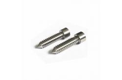 China Size M16 ASTM GR5 Self Tapping Titanium Screw Bolts 65mm Length supplier