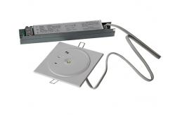 China Fire  - Retardant Recessed LED Ceiling Emergency Light 3 Hours Operation supplier