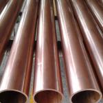 1 - 1/2'' Copper Nickel Tube SCH40 C70600 Round Straight Pipe Customized Wall Thickness for sale