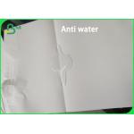 Double Side Matt Coated 160um Stone Paper For Advertising Materials Anti Water