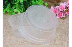 China White Food Grade Heat Resisting PP Container Transparent For Soup / Sauce supplier