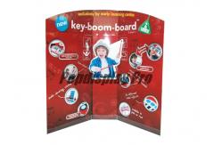 China Early Learning Musical Instruments Custom Standee Cardboard Point Of Sale Display Stands supplier